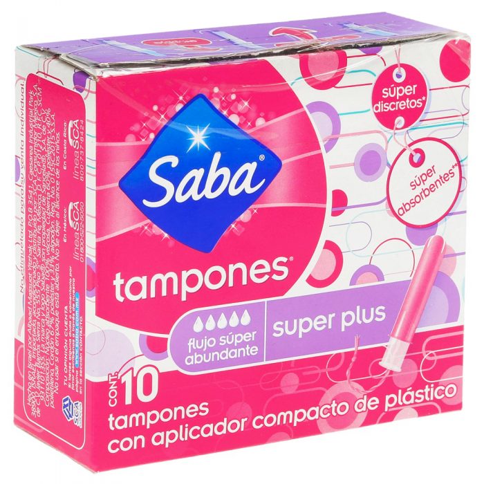 SABA TAMPONES COMPAC SUPER PLUS C 10