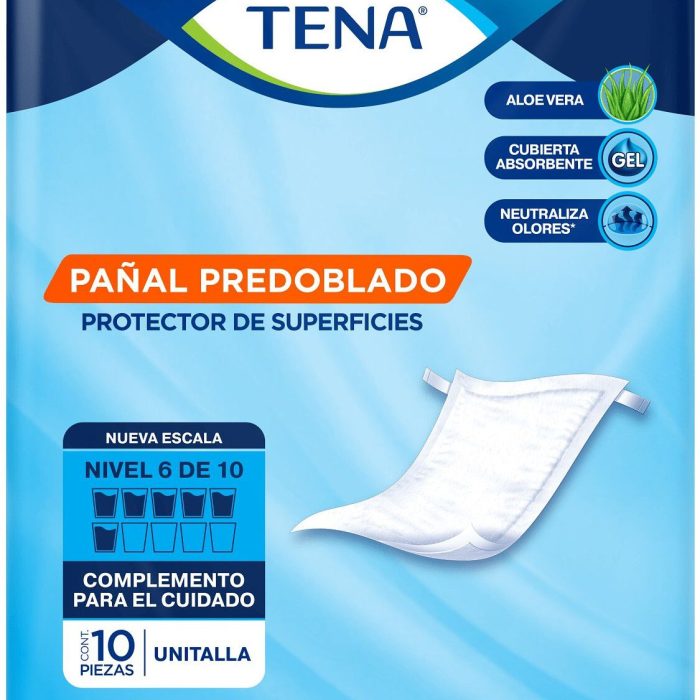 TENA PANAL PREDOBLADO PROTECTOR SUPERFICIES C 10 UNITALLA