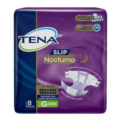 TENA SLIP PANAL NOCT GRANDE C 8
