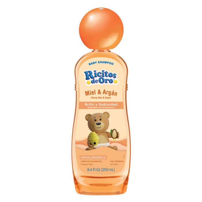 RICITOS ORO SH 250ML MIEL