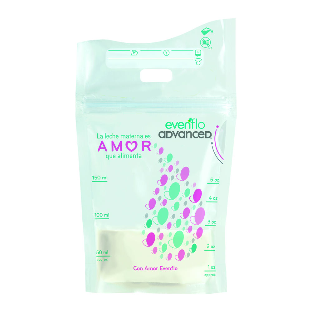 BOLSA PARA ALMACENAR LECHE MATERNA ADVANCED EVENFLO