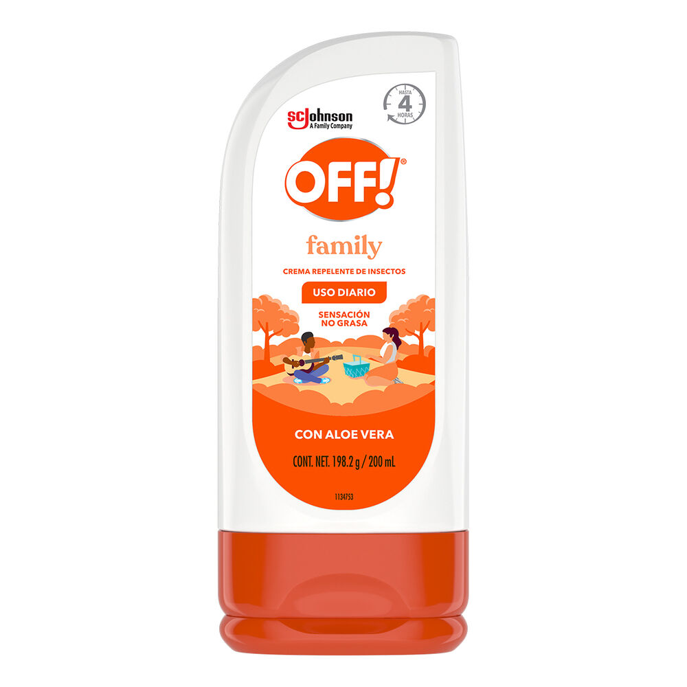 OFF REPELENTE FAMILY CRA 200ML