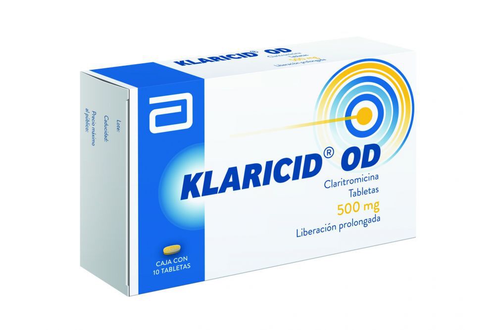 KLARICID OD 500MG C 10 TAB