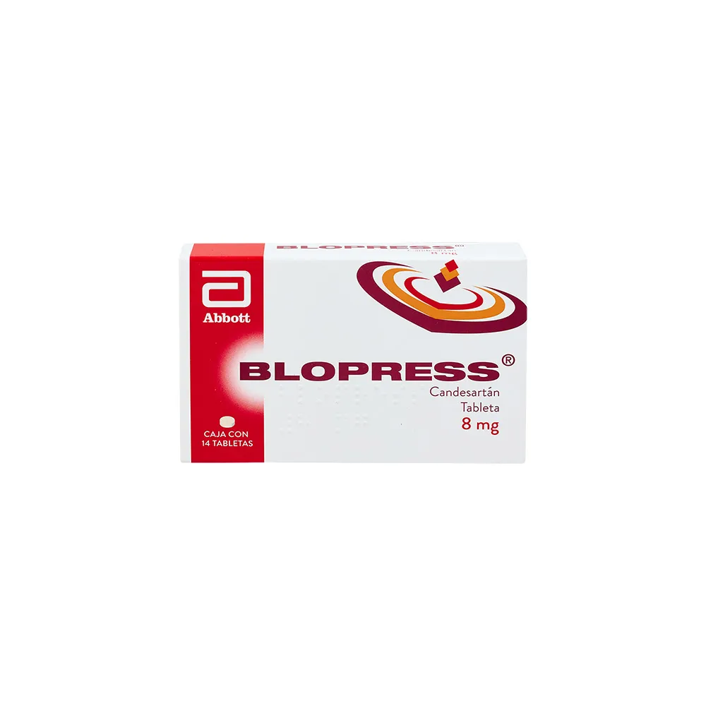 BLOPRESS 8MG C 14 TAB CANDESARTAN