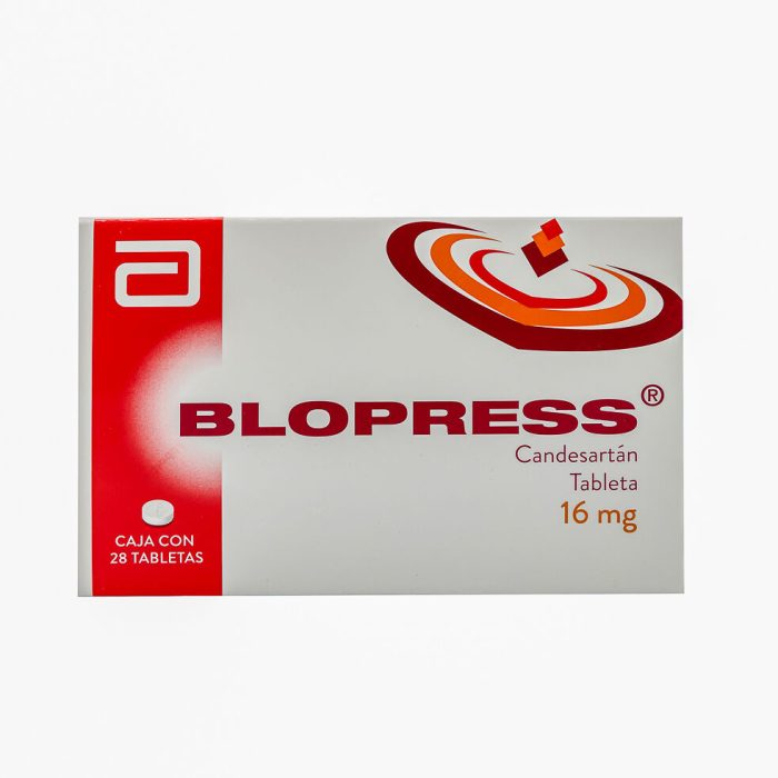 BLOPRESS 16MG C 28 TAB CANDESARTAN