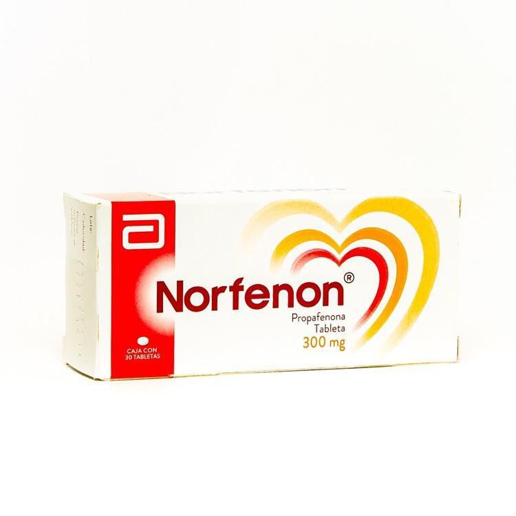NORFENON 300MG C 30 TAB PROPAFENONA