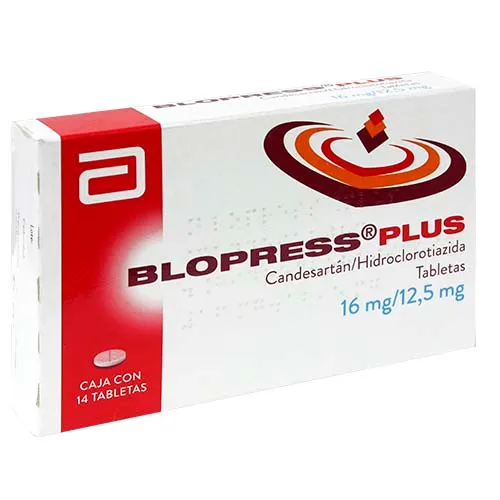 BLOPRESS PLUS 16MG/12.5MG C 14 TAB