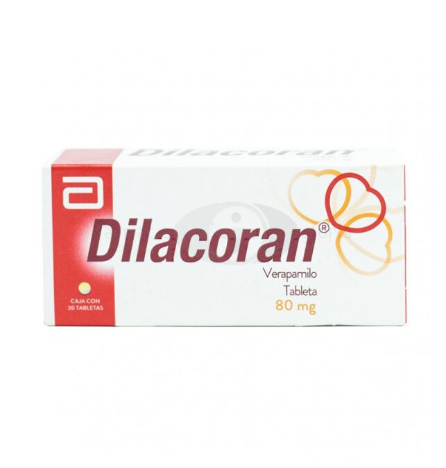DILACORAN 80MG C 30 TAB VERAPAMILO