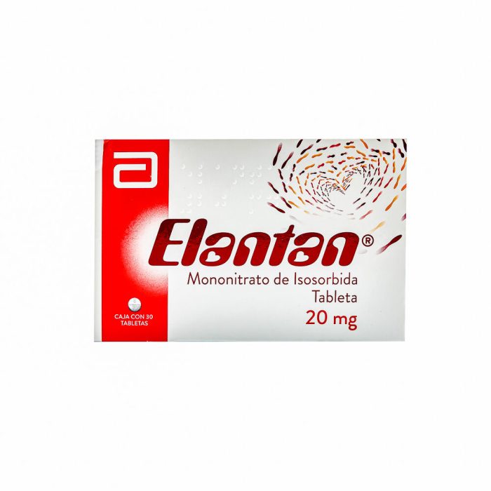 ELANTAN 20MG C 30 TAB ISOSORBIDA MONONITRATO
