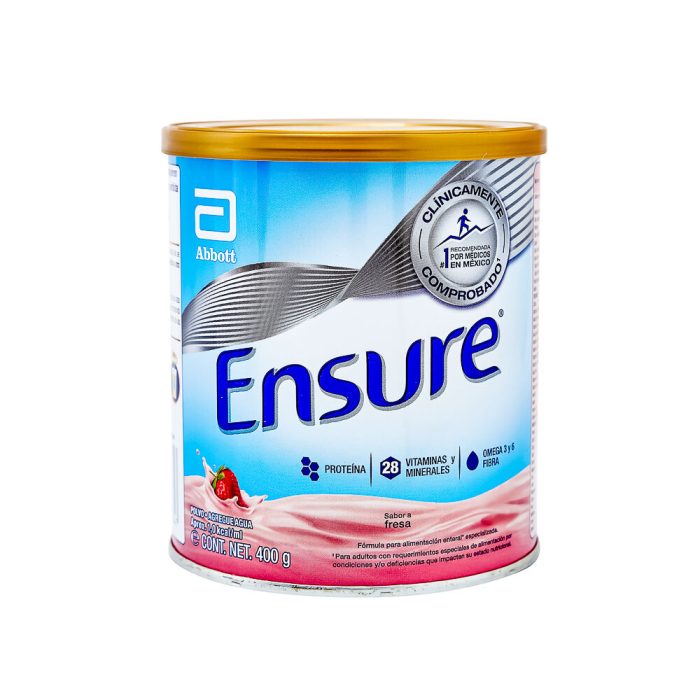 ENSURE POLVO SABOR FRESA 400G