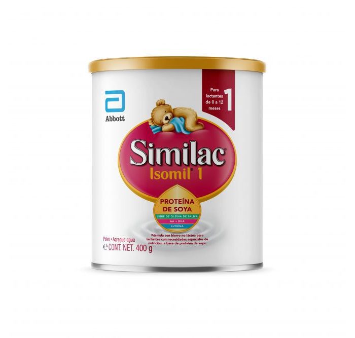 SIMILAC ISOMIL1 PROTEINA SOYA LIBRE DE PALMA 400G