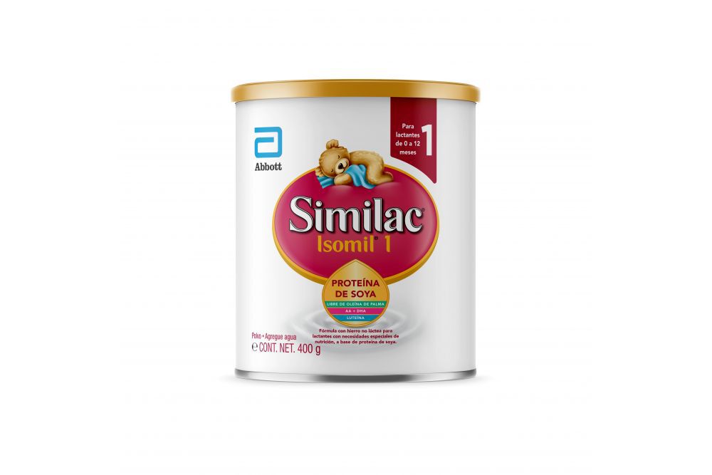 SIMILAC ISOMIL1 PROTEINA SOYA LIBRE DE PALMA 400G