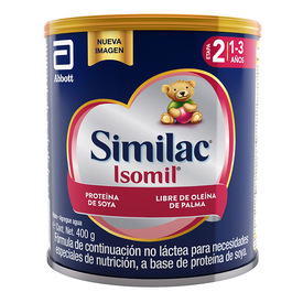 SIMILAC ISOMIL2 PROTEINA SOYA LIBRE DE PALMA 400G