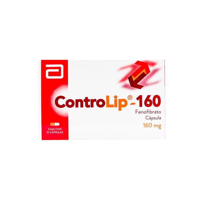 CONTROLIP 160MG C 15 CAP FENOFIBRATO