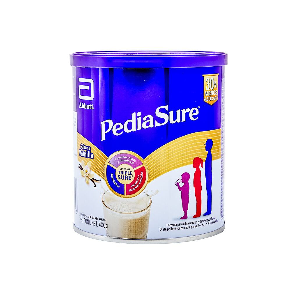 PEDIASURE PLUS PVO SABOR VAINILLA 400G