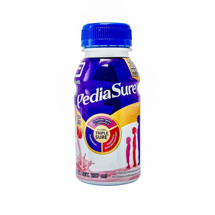 PEDIASURE PLUS LIQ SABOR FRESA 237ML