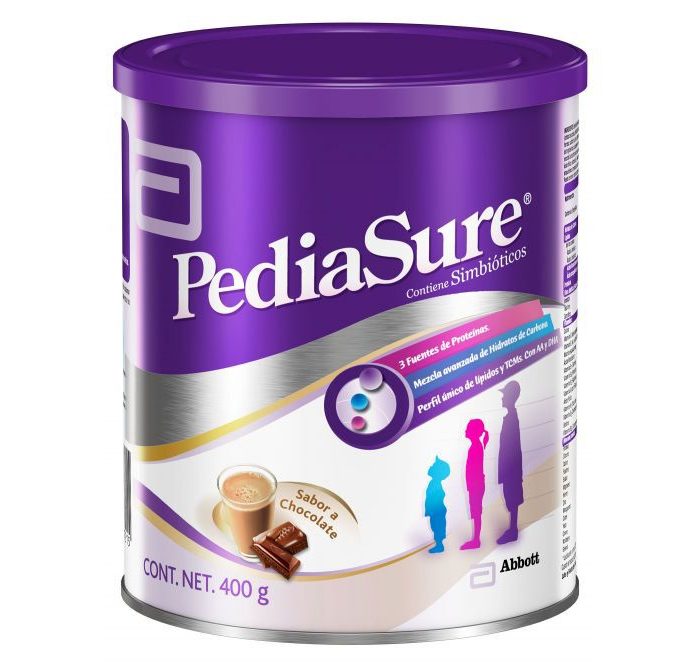 PEDIASURE PLUS PVO SABOR CHOCOLATE 400G