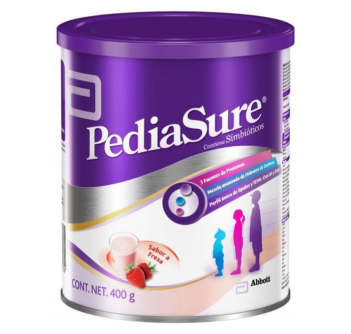 PEDIASURE PLUS PVO SABOR FRESA 400G