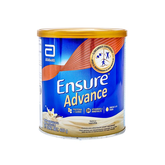 ENSURE ADVANCE POLVO SABOR VAINILLA 400G
