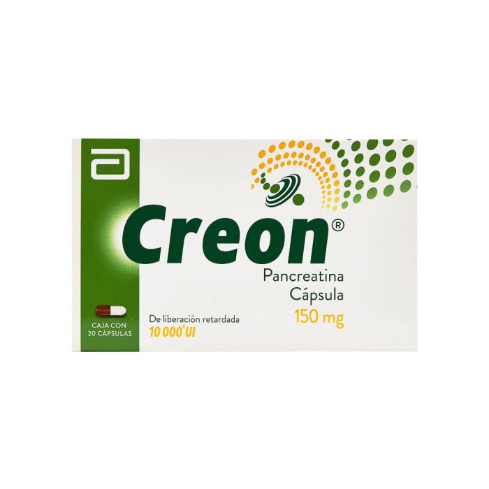 CREON 150MG C 20 CAP  PANCREATINA