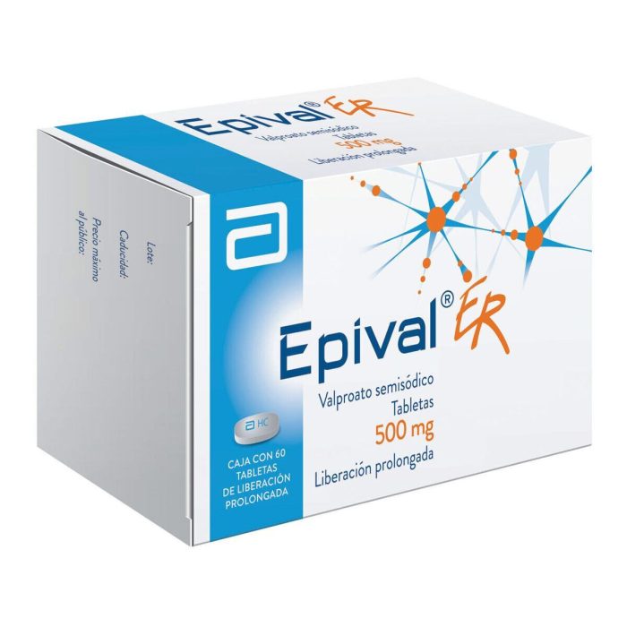 EPIVAL ER 250MG LP C 30 TAB