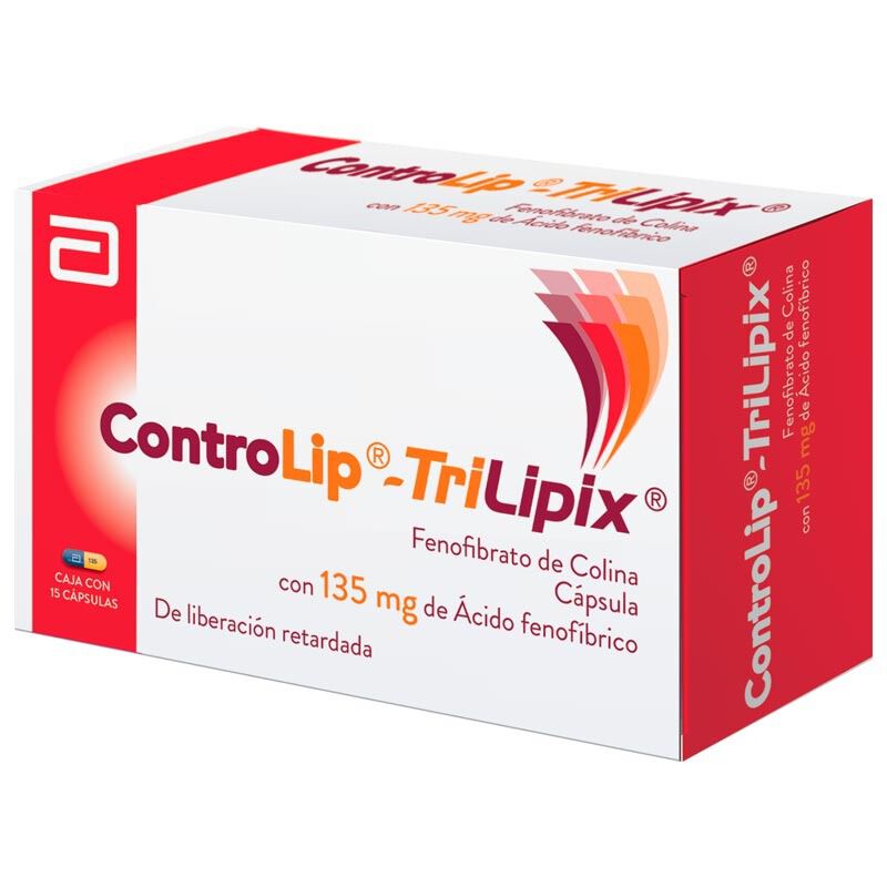 CONTROLIP TRILIPIX 135MG C 15 TAB