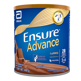 ENSURE ADVANCE POLVO SABOR CHOCOLATE 400G