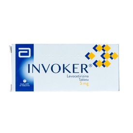 INVOKER 5MG C 10 TAB LEVOCETIRIZINA