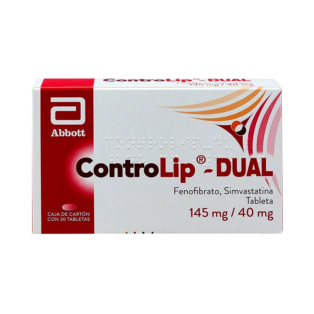 CONTROLIP DUAL 145/40MG C 30 TAB