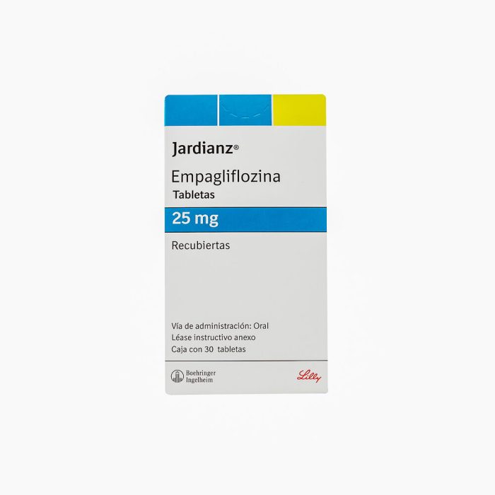 JARDIANZ 25MG C 30 TAB EMPAGLIFLOZINA
