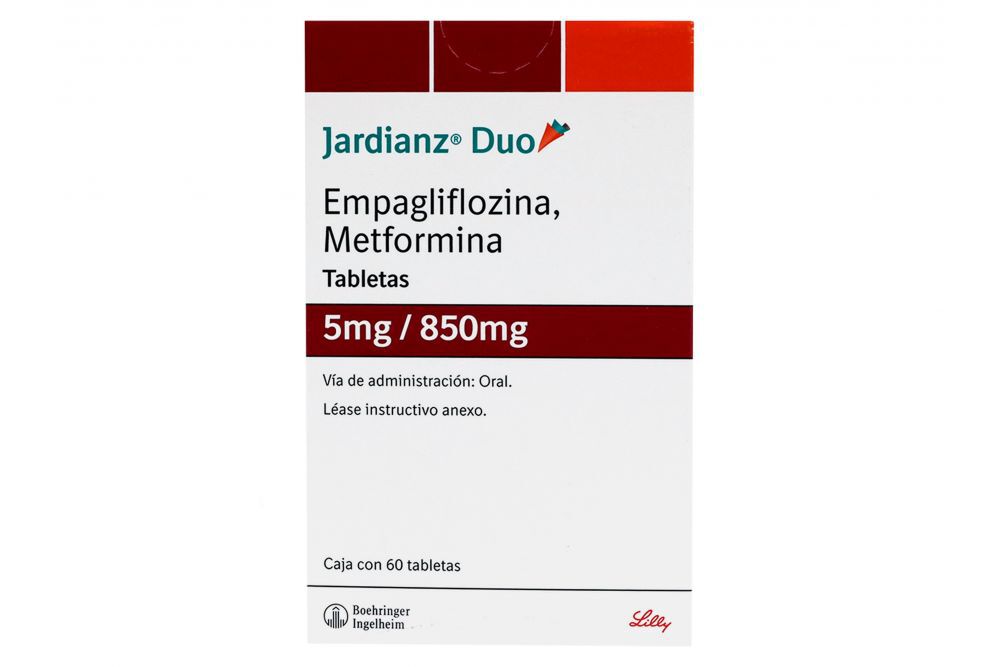 JARDIANZ DUO 5/850MG C 60 TAB