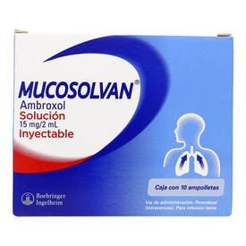 MUCOSOLVAN AMPULA 2ML C 10 AMBROXOL