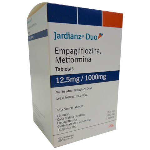 JARDIANZ DUO 12.5/100MG C 60 TAB