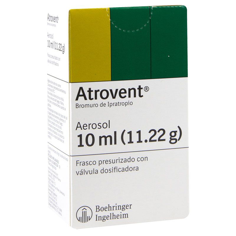ATROVENT SUSP AER BUCAL 10ML IPRATROPIO BROMURO