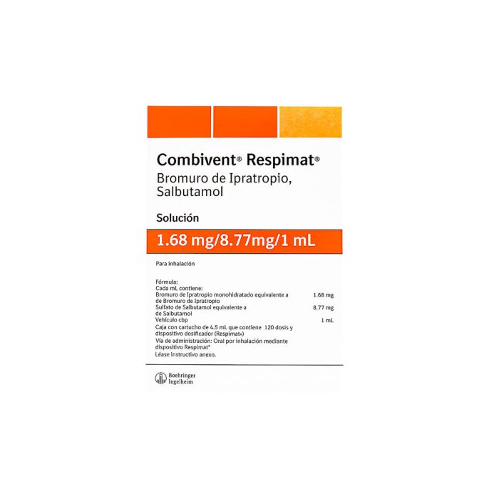COMBIVENT RESPIMAT AER 4.5ML  IPRATROTOPIO