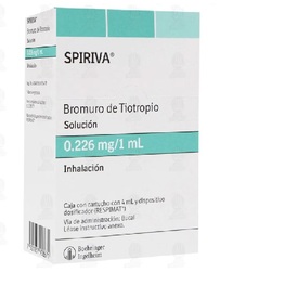 SPIRIVA RESPIMAT SOL 4ML TIOTROPIO BROMURO