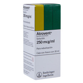 ATROVENT 250MCG/ML SOL P/NEBULIZAR O 20ML