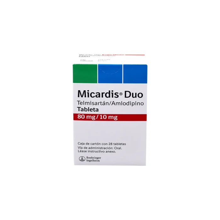 MICARDIS DUO 80/10MG C 28 TAB  TELMISARTAN/AMLODIPINO