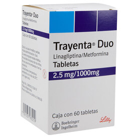 TRAYENTA DUO 2.5/1000MG C 60 TAB