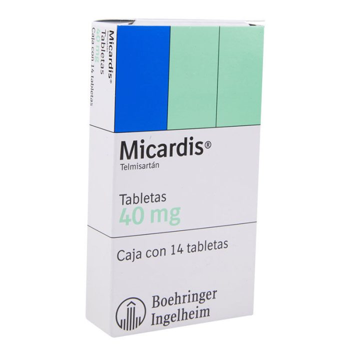 MICARDIS 40MG C 14 CAP TELMISARTAN