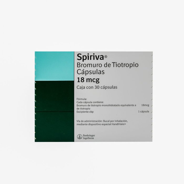 SPIRIVA 18MCG C 30 CAP TIOTROPIO BROMURO