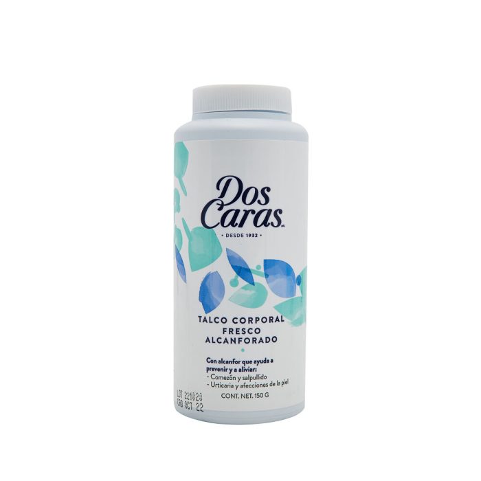LAS DOS CARAS TALCO ALCANFORADO 150G