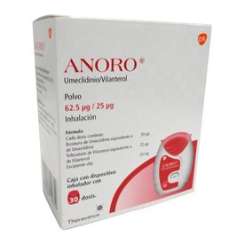 ANORO 62.5/25MCG  PVO PARA INHALAR C 30 DOSIS