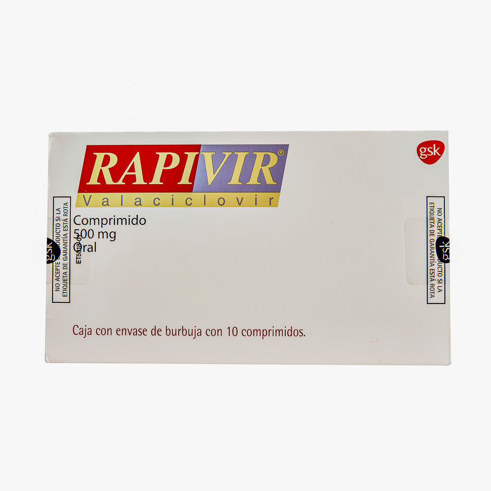 RAPIVIR 500MG C 10 TAB VALACICLOVIR