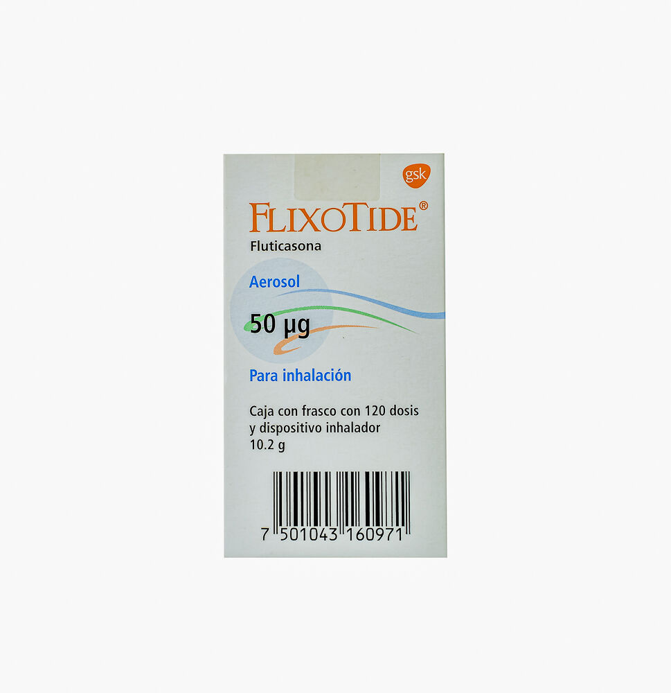 FLIXOTIDE SUSP DOSIS 120 50MCG FLUTICASONA