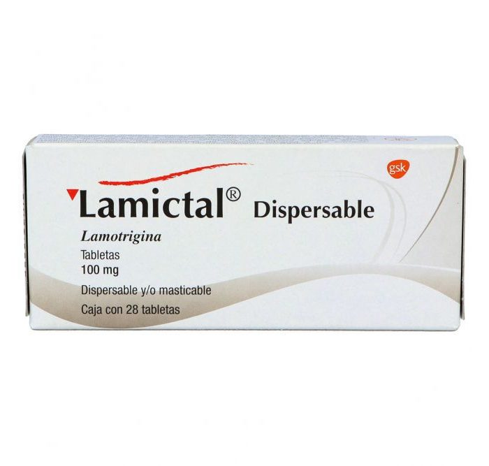 LAMICTAL 100MG C 28 TAB LAMOTRIGINA