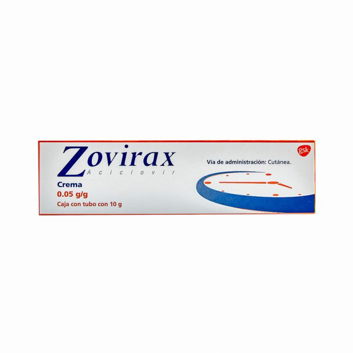 ZOVIRAX CREMA TOPICA 10G ACICLOVIR