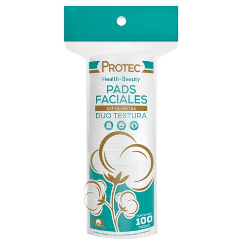 PROTEC PADS DUO REDONDO FACIAL EXFOLIANTE C 100