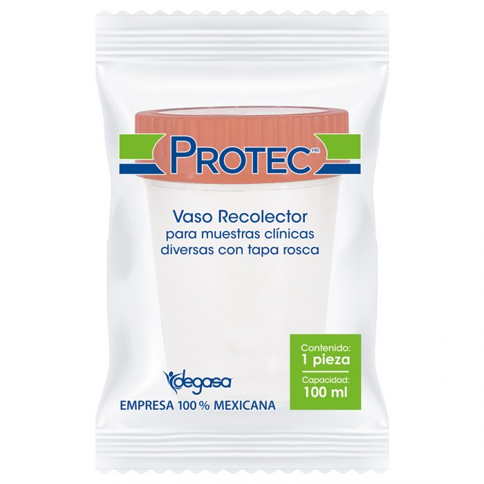 VASO COPROANALI ESTERIL 100ML PROTEC