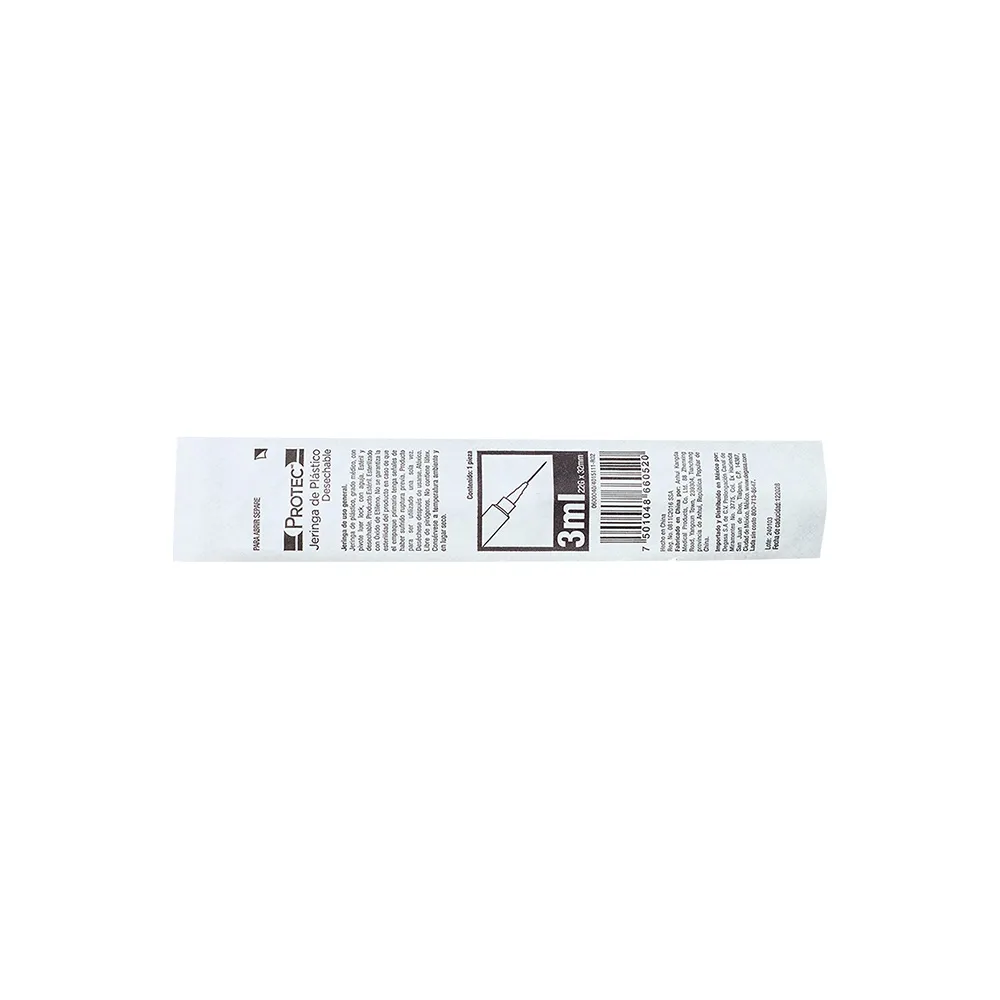 JERINGA DESECH PROTEC 22 X 32 3ML C 1